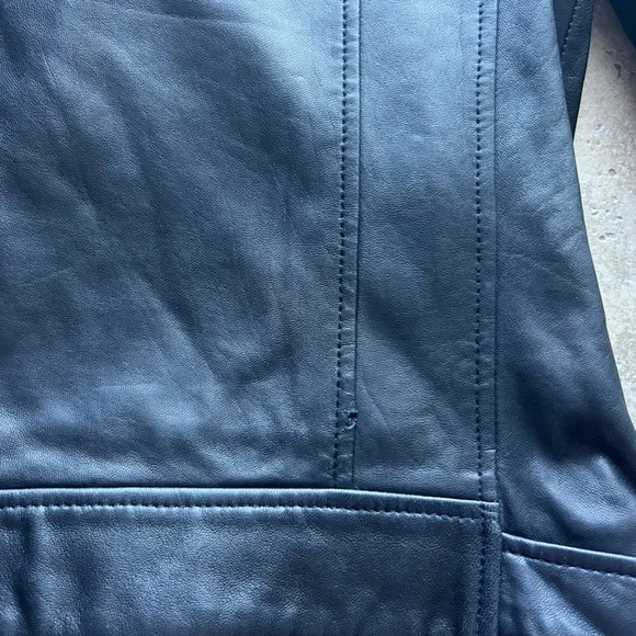 Trade/sell Maje leather jacket NWT w/ minor flaw🦄 - Picture 7 of 12